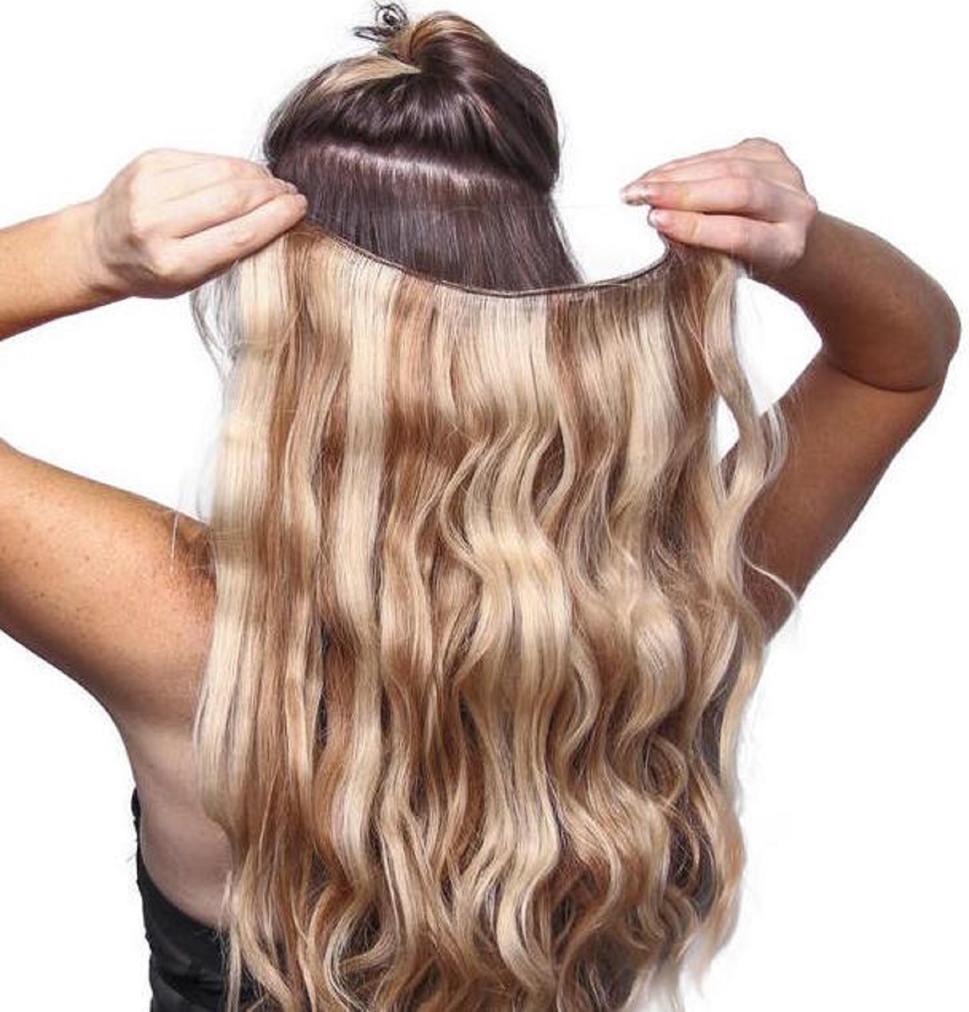 hand tied hair extensions